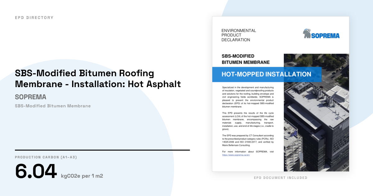 SBS-Modified Bitumen Roofing Membrane - Installation: Hot Asphalt ...